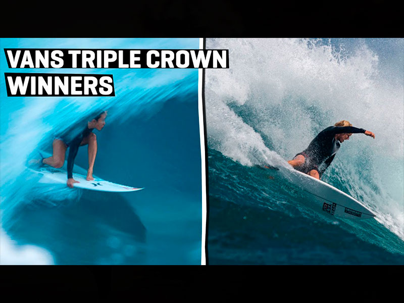 TRIPLE CROW OF SURFING