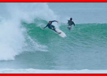 Joan Duru y Maxime Huscenot estrenaron con mucho frio el mes de febrero en Hossegor, pero a vista de las imágenes mereció la pena; buena puesta a punto para el próximo QS 3.000 en Marruecos.