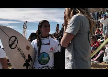 La Liga Iberdrola femenina de surf también acudía esta cita en la localidad gaditana de Barbate; la canaria Melania Suarez se imponía a Nadia Erostarbe, Lucía Machado y Janiere González-Etxabarri.