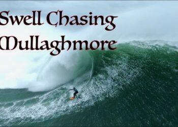 El realizador australiano Tim Bonython sigue por Europa, y en esta ocasión tras los pasos de una buena marejada acercándose a la costa de Irlanda, y con la ola de Mullagnmore en el punto de mira.
