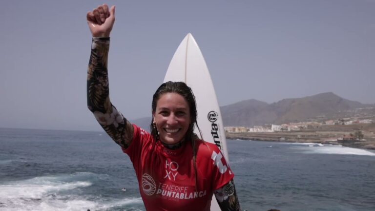 La canaria Melania Suárez y el francés Sam Piter fueron los vencedores de la segunda edición del Tenerife Punta Blanca Young Series con los mejores surfistas europeos menores de 21 años