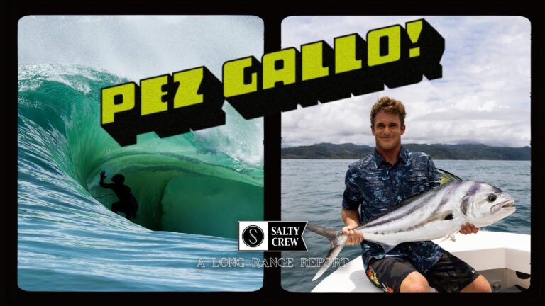 Matt Meola, Benji Brand y Kalani Rivero pusieron rumbo a Costa Rica, un país con una costa cargada de olas y en donde disfrutaron tanto del surfing como de la pesca.