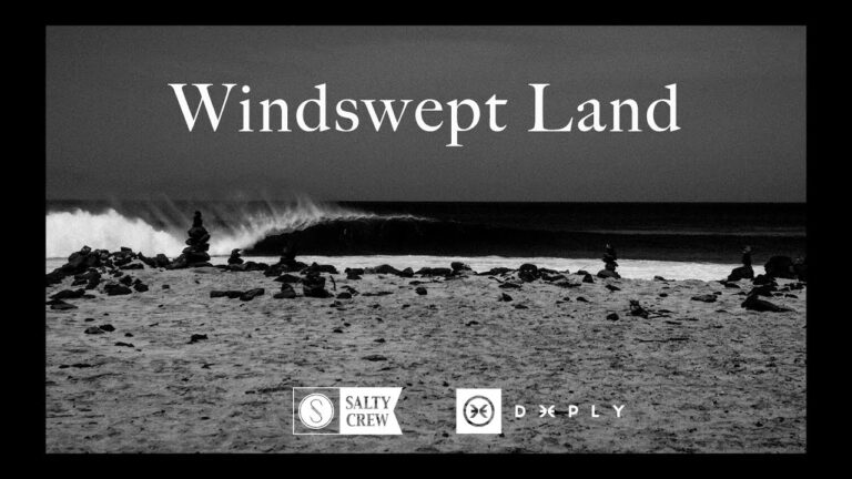 Filmado por Antonio Sarabia, Windswept Land, muestra al surfista nacido en Guadalupe, Timothé Bisso, en una isla azotada por el viento pero en la que consiguió un saco lleno de buenos baños.