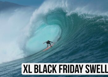 FOOTAGE OF XL BLACK FRIDAY SWELL!