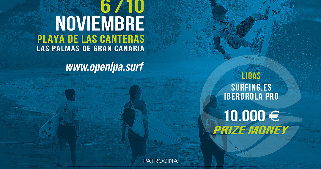 El mejor surf español llega a Gran Canaria