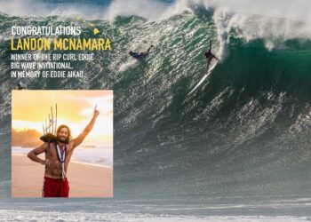 LANDON MCNAMARA | Rip Curl The Eddie Aikau Big Wave Invitational