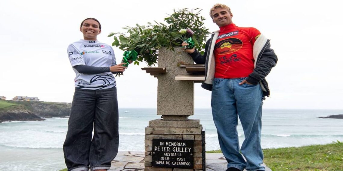 Victorias de Lucía Machado y Yago Domínguez en el Surf Tapia Goanna Pro