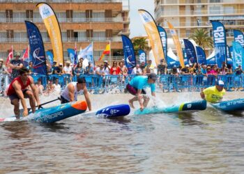 Santa Pola se prepara para acoger la tercera parada de la European SUP League en el World SUP Festival Costa Blanca