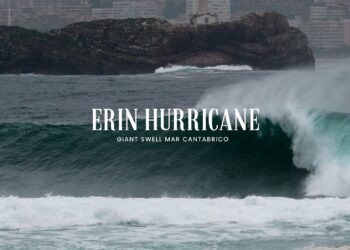 ERIN HURRICANE | GIANT SWELL MAR CANTABRICO
