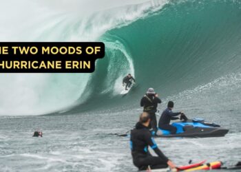 THE TWO MOODS OF HURRICANE ERIN