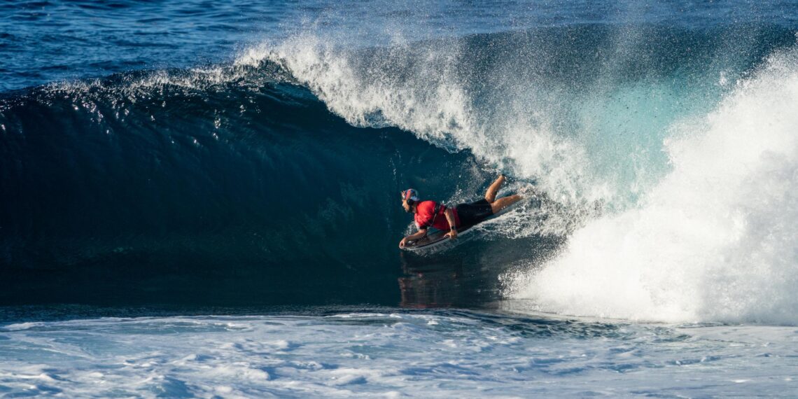 La segunda jornada del Campeonato de España de Bodyboard 2025 deslumbra con olas de clase mundial en La Guancha