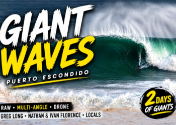 GIANT WAVES in Puerto Escondido