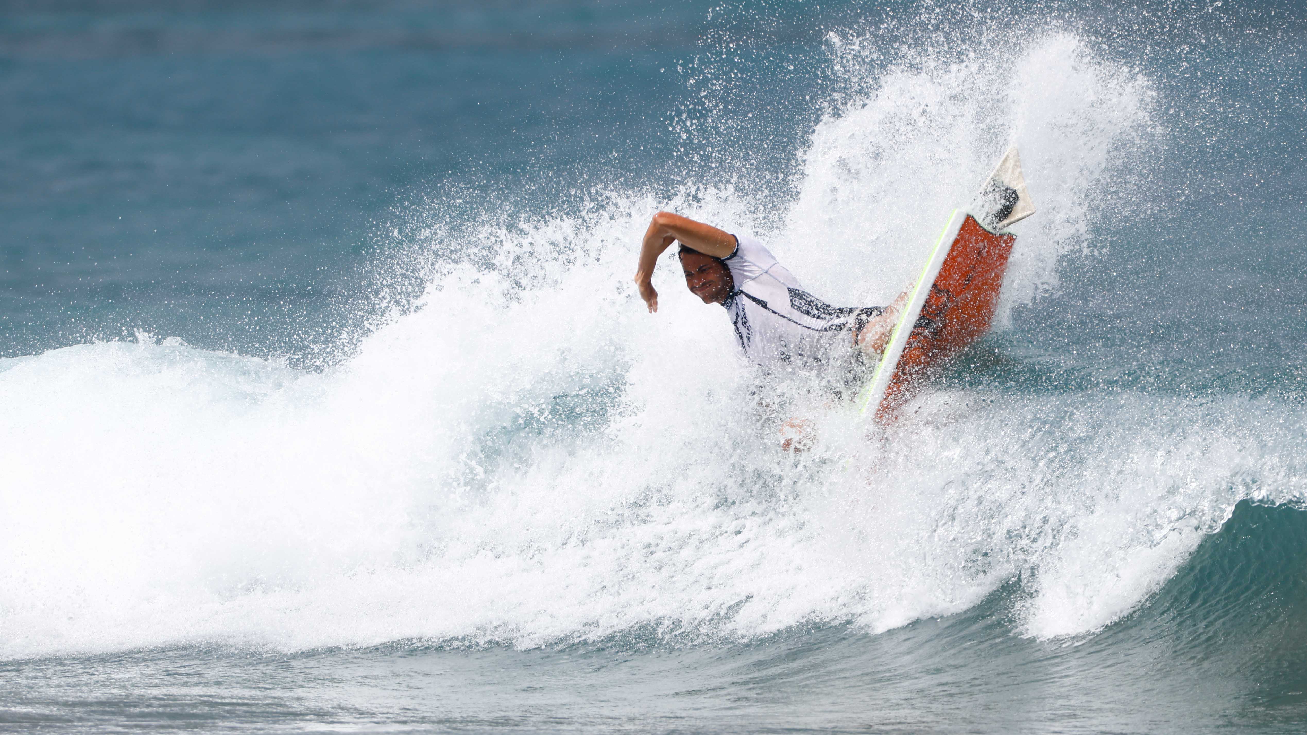 David Valladares en la final de Dropknee del ETB Gran Canaria Pro 2026