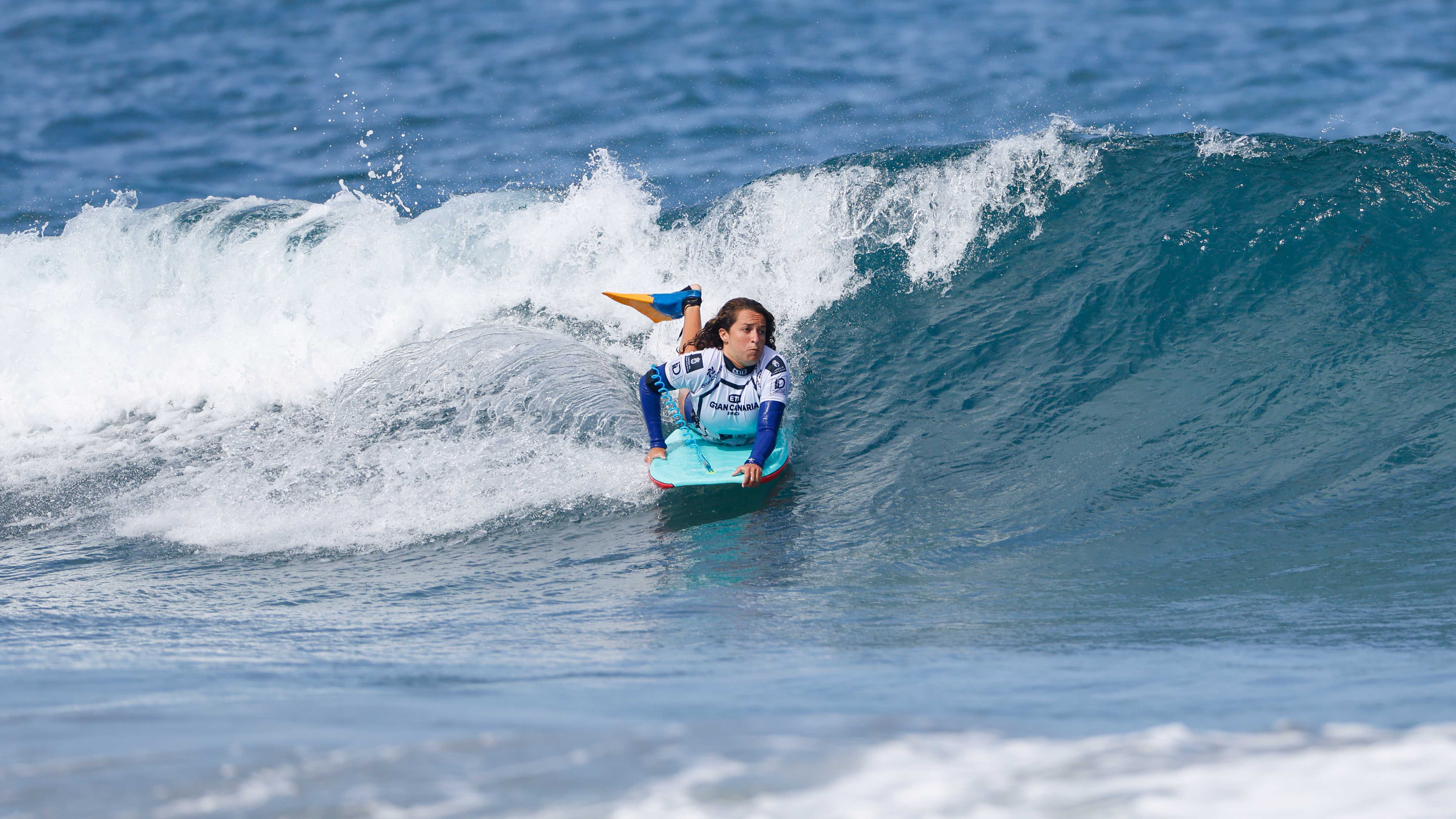 Teresa Miranda en la final Open Women del ETB Gran Canaria Pro 2026