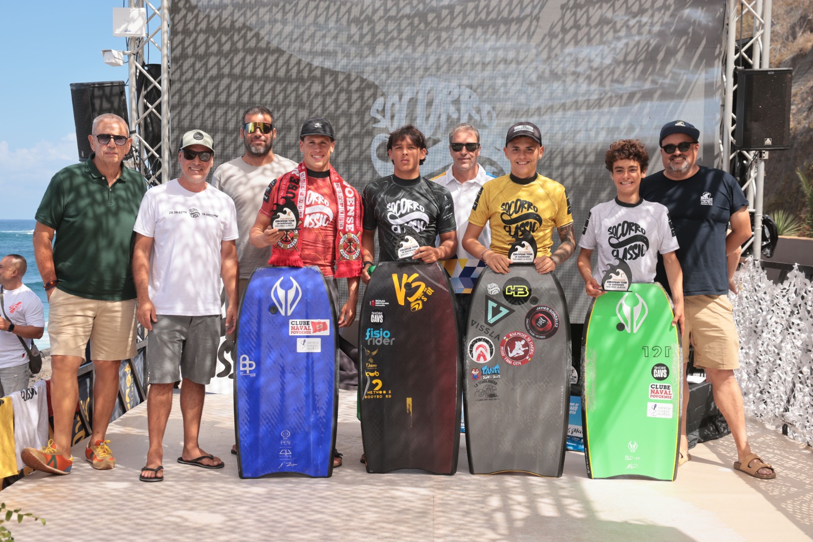 Podio Pro Junior Masculino del ETB Socorro Classic 2026