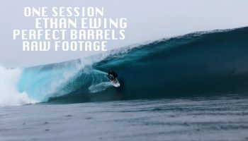 ETHAN EWING SURFING PERFECT BARRELS