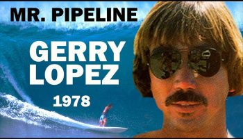 GERRY LOPEZ SURFING EPIC PIPELINE