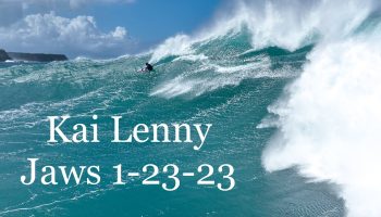 KAI LENNY SURFING JAWS