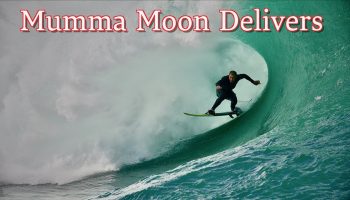 La ola de Mumma Moon en Australia rompe sobre un arrecife poco profundo, un lugar alejado, rodeado de rocas, y sólo apto para surfistas como la leyenda marroquí Jerome Sahyoun.