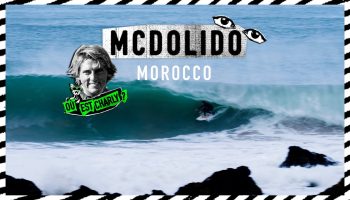 El francés Charly Quivront aprovechó un buen parte de olas para volar hasta Marruecos y disfrutar de Safi, una ola con tubos muy similares a los que habitualmente surfea en su casa.